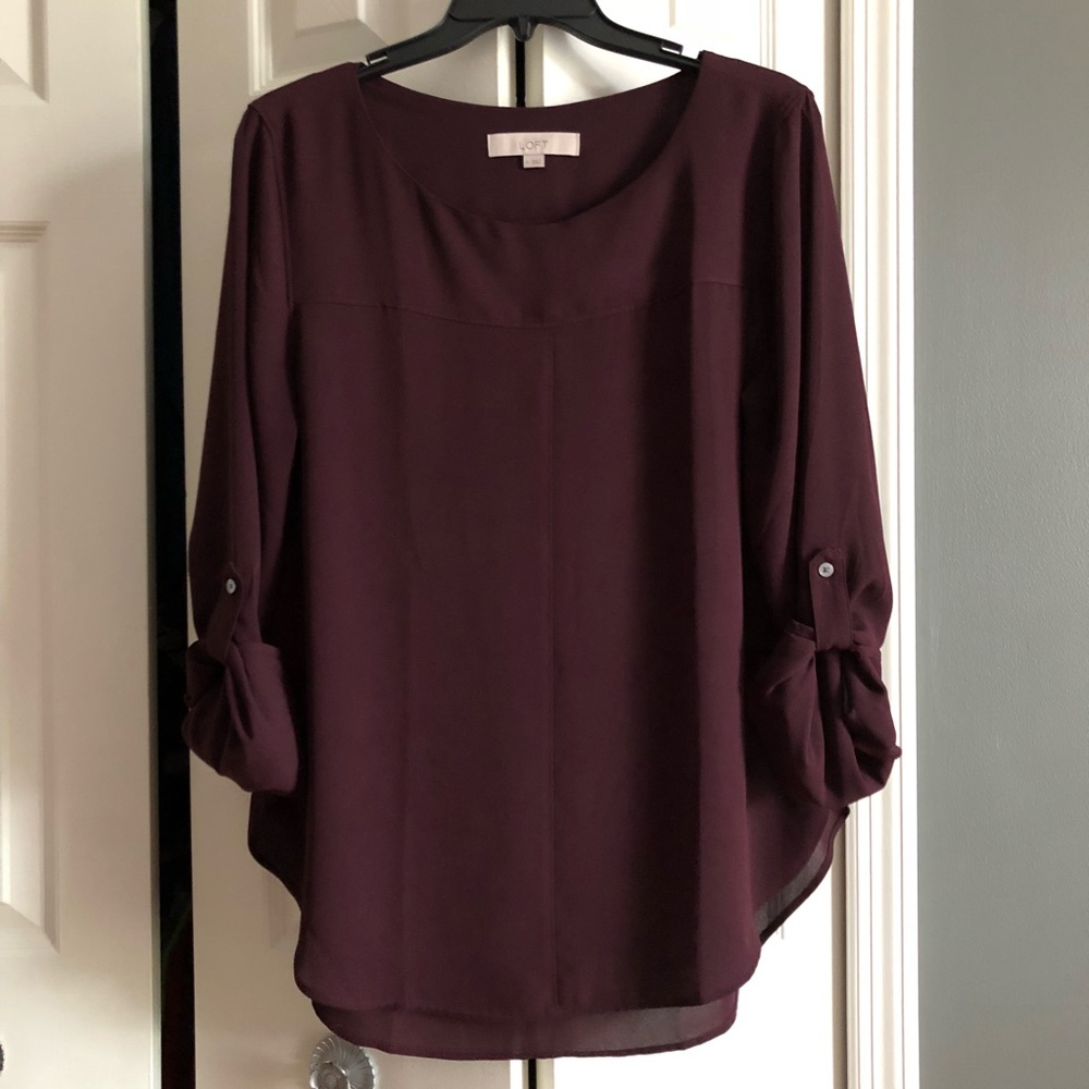 Loft 3/4 Sleeve Blouse
